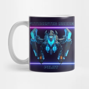 Futuristic Drone Pilot Mug